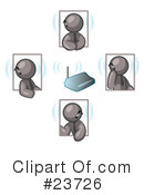 Gray Collection Clipart #23726 by Leo Blanchette