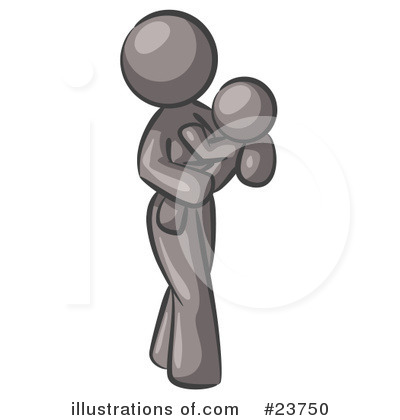 Royalty-Free (RF) Gray Collection Clipart Illustration by Leo Blanchette - Stock Sample #23750