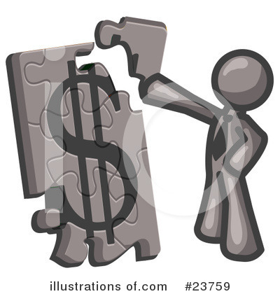Money Clipart #23759 by Leo Blanchette