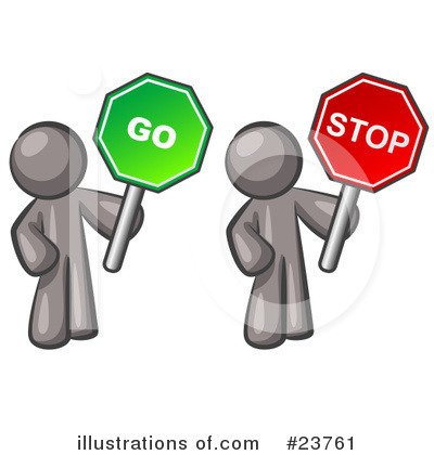 Stop Sign Clipart #23761 by Leo Blanchette