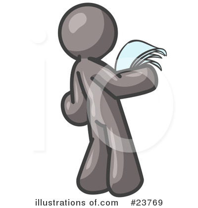 Paperwork Clipart #23769 by Leo Blanchette