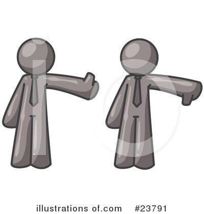 Royalty-Free (RF) Gray Collection Clipart Illustration by Leo Blanchette - Stock Sample #23791
