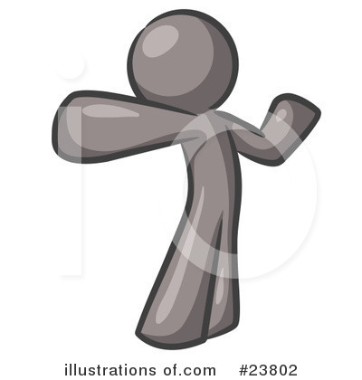 Royalty-Free (RF) Gray Collection Clipart Illustration by Leo Blanchette - Stock Sample #23802