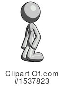 Gray Design Mascot Clipart #1537823 by Leo Blanchette