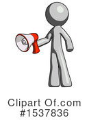 Gray Design Mascot Clipart #1537836 by Leo Blanchette