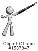 Gray Design Mascot Clipart #1537847 by Leo Blanchette