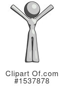 Gray Design Mascot Clipart #1537878 by Leo Blanchette