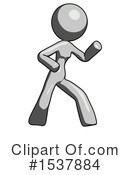 Gray Design Mascot Clipart #1537884 by Leo Blanchette