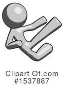 Gray Design Mascot Clipart #1537887 by Leo Blanchette