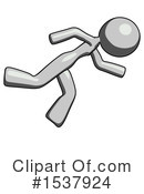 Gray Design Mascot Clipart #1537924 by Leo Blanchette