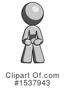 Gray Design Mascot Clipart #1537943 by Leo Blanchette