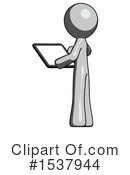 Gray Design Mascot Clipart #1537944 by Leo Blanchette