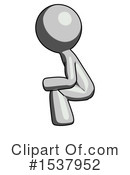 Gray Design Mascot Clipart #1537952 by Leo Blanchette