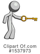 Gray Design Mascot Clipart #1537973 by Leo Blanchette