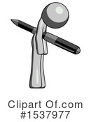 Gray Design Mascot Clipart #1537977 by Leo Blanchette