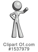 Gray Design Mascot Clipart #1537979 by Leo Blanchette