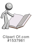 Gray Design Mascot Clipart #1537981 by Leo Blanchette