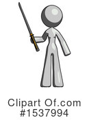 Gray Design Mascot Clipart #1537994 by Leo Blanchette