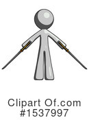 Gray Design Mascot Clipart #1537997 by Leo Blanchette