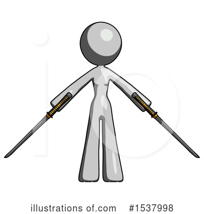 Royalty-Free (RF) Gray Design Mascot Clipart Illustration by Leo Blanchette - Stock Sample #1537998