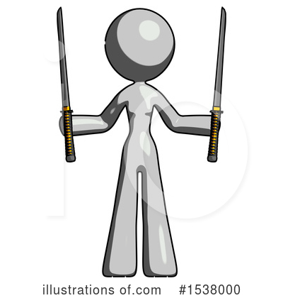 Royalty-Free (RF) Gray Design Mascot Clipart Illustration by Leo Blanchette - Stock Sample #1538000