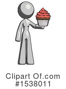 Gray Design Mascot Clipart #1538011 by Leo Blanchette