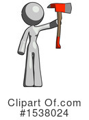 Gray Design Mascot Clipart #1538024 by Leo Blanchette
