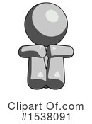 Gray Design Mascot Clipart #1538091 by Leo Blanchette