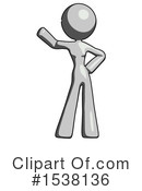Gray Design Mascot Clipart #1538136 by Leo Blanchette