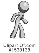 Gray Design Mascot Clipart #1538138 by Leo Blanchette