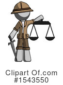 Gray Design Mascot Clipart #1543550 by Leo Blanchette
