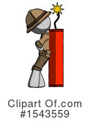 Gray Design Mascot Clipart #1543559 by Leo Blanchette