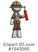 Gray Design Mascot Clipart #1543560 by Leo Blanchette