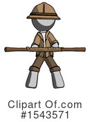 Gray Design Mascot Clipart #1543571 by Leo Blanchette