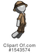 Gray Design Mascot Clipart #1543574 by Leo Blanchette