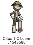 Gray Design Mascot Clipart #1543580 by Leo Blanchette