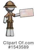 Gray Design Mascot Clipart #1543589 by Leo Blanchette