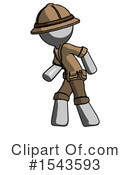 Gray Design Mascot Clipart #1543593 by Leo Blanchette