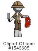 Gray Design Mascot Clipart #1543605 by Leo Blanchette