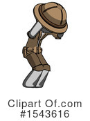 Gray Design Mascot Clipart #1543616 by Leo Blanchette