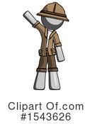 Gray Design Mascot Clipart #1543626 by Leo Blanchette
