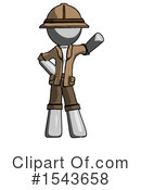 Gray Design Mascot Clipart #1543658 by Leo Blanchette