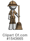 Gray Design Mascot Clipart #1543665 by Leo Blanchette