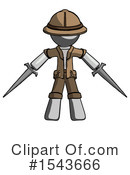 Gray Design Mascot Clipart #1543666 by Leo Blanchette
