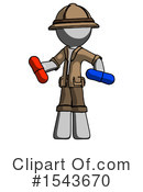 Gray Design Mascot Clipart #1543670 by Leo Blanchette