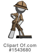 Gray Design Mascot Clipart #1543680 by Leo Blanchette