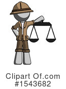 Gray Design Mascot Clipart #1543682 by Leo Blanchette