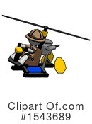 Gray Design Mascot Clipart #1543689 by Leo Blanchette