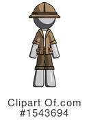 Gray Design Mascot Clipart #1543694 by Leo Blanchette