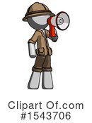 Gray Design Mascot Clipart #1543706 by Leo Blanchette